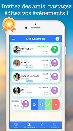 Wefolks - Réseau Social créateur de sérendipité ! screenshot 4