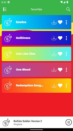 Bob Marley Ringtones - Offline screenshot 7