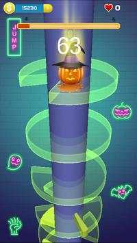 Helix Smash : Halloween Edition screenshot 1