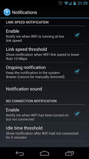 WiFi Status(Link Speed) Widget स्क्रीनशॉट 5