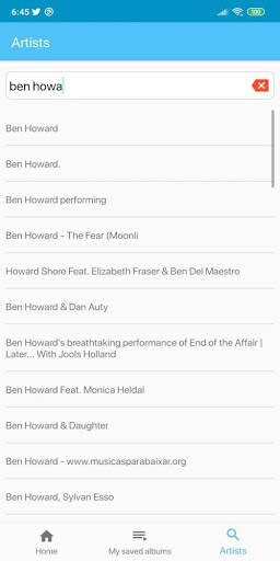 Music App screenshot 3