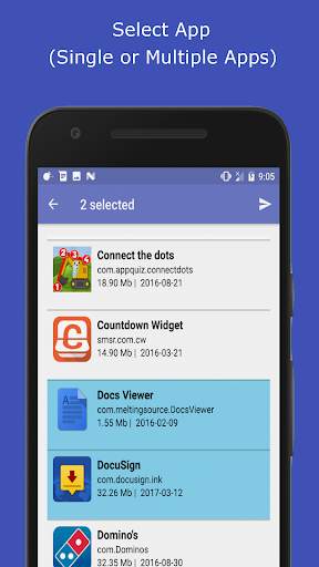 Apk Share App Send Bluetooth, Uninstaller screenshot 2