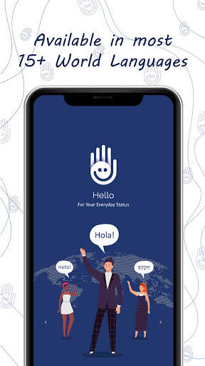 Hello - Video Status & Status Downloader 2021 screenshot 1