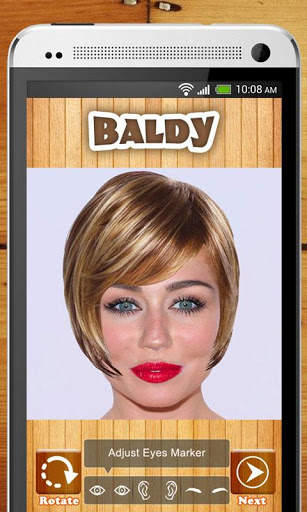 Baldy : Bald Photo Editor screenshot 1