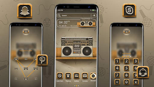 Radio Cassette Player Theme screenshot 2