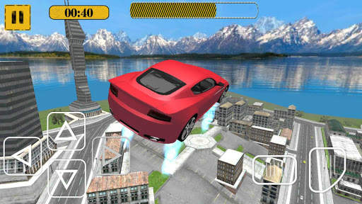 Flying Car Russian City Drive screenshot 1