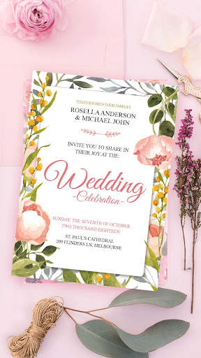 Invitation Card Maker, Invite Maker (RSVP) screenshot 2