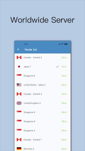V2VPN - A Fast VPN Proxy screenshot 3