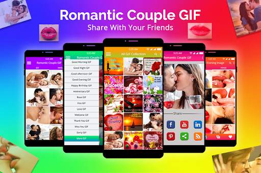 Romantic Couple GIF screenshot 6