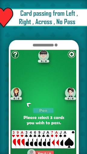 free hearts game ❤ - classic card games screenshot 6