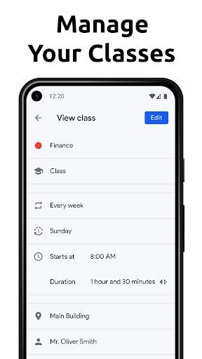 School Planner - Timetable screenshot 5