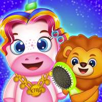 My pet shop salon - Animal Pet doctor clinic logo