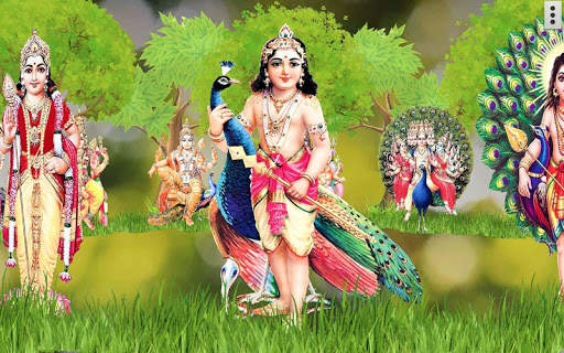 4D Lord Murugan Live Wallpaper screenshot 3