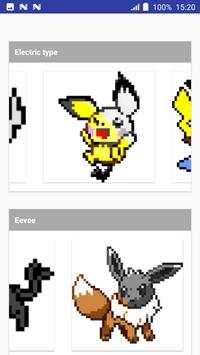 Color by Number Pokemon Pixel Art screenshot 8