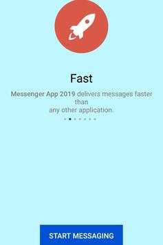 Messenger App 2019 screenshot 2