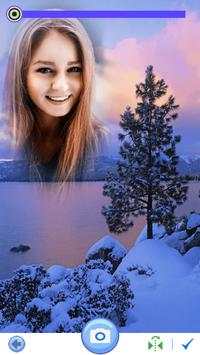 Snow fall photo frames 2018 screenshot 6