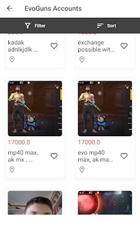 F id sell app - F-F Accounts screenshot 2