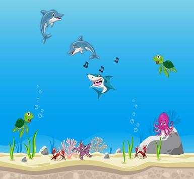 Friends Baby Shark Crush Game screenshot 2
