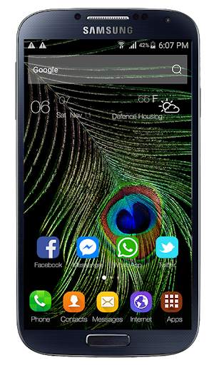 Galaxy A51 Launcher Theme screenshot 1