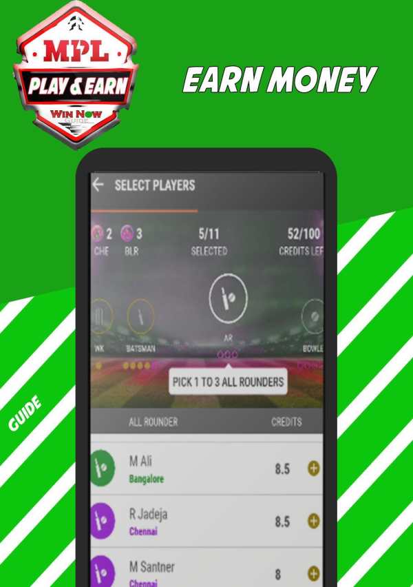 Earn Money From MPL - Game Guide Cricket 2020 स्क्रीनशॉट 3