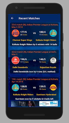 Cricket: Live Line & Fastest Live Score screenshot 5