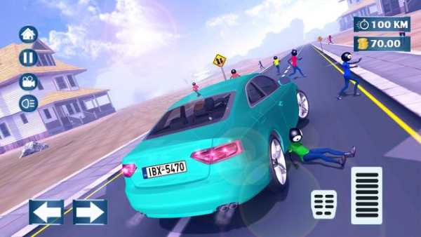Stickman Destruction Car Driving 3D: Annihilation screenshot 10