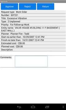 Approvals screenshot 1