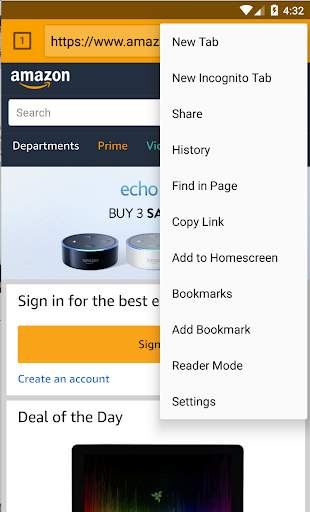 Porn & Ads blocker browser screenshot 2