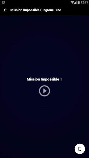 ringtone mission impossible screenshot 6