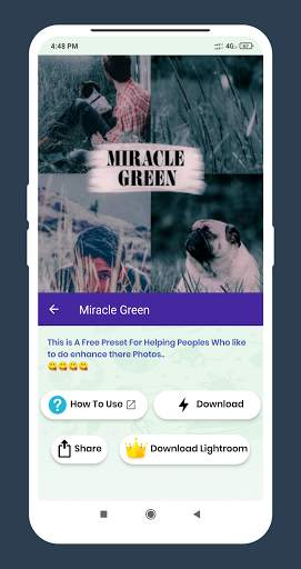 Free Lightroom Preset: Lr Presets Pro|Aniket Goyat screenshot 4