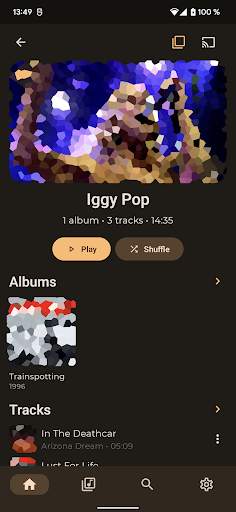 Symfonium: Music player & cast screenshot 5