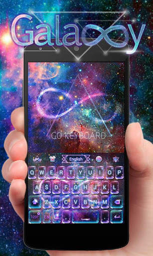Galaxy GO Keyboard Theme Emoji screenshot 1
