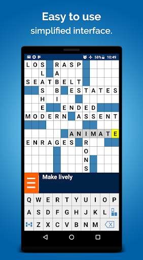 Crossword Puzzle скриншот 1