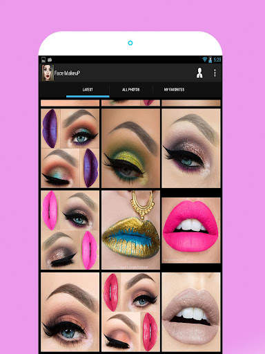 Face Makeup Pictures screenshot 6