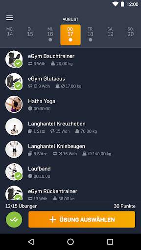 EGYM Fitness App screenshot 7