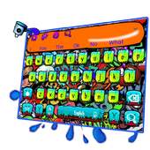 Street Art Graffiti Keyboard 10001007