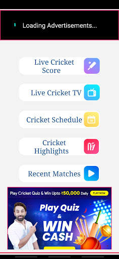 Cricket Live Tv Sports - Live Cricket Score 2021 screenshot 2