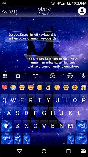 Dancing Emoji Keyboard Theme स्क्रीनशॉट 6