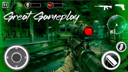 Z For Zombie: Freedom Hunters - FPS Shooter Game screenshot 1