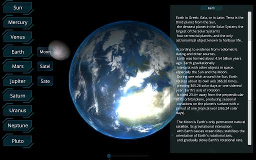 Solar System Planets 3D 2 تصوير الشاشة