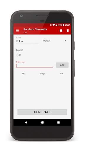 Random Numbers Generator 3 تصوير الشاشة