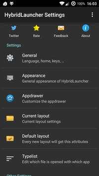 Hybrid Launcher Lite screenshot 3