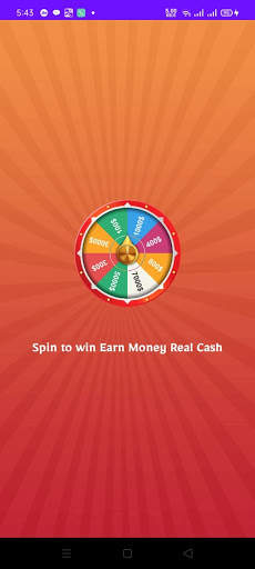 Spin to win Earn Money Real Cash screenshot 1