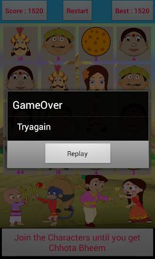 Chhota Bheem 2048 Game screenshot 2