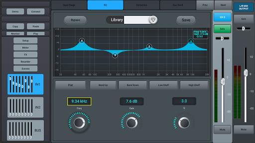 Studiomaster Digilive16 Android App for tablets screenshot 3