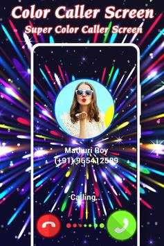 Color Your Call - Call Screen Flash Theme, LED screenshot 6