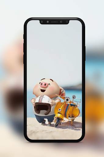 Cute Pig Wallpaper screenshot 4