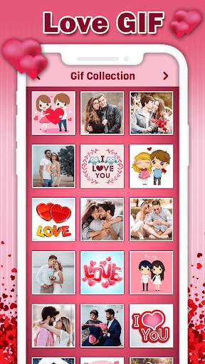 Love GIF : Love Photo Frame & Greetings screenshot 2