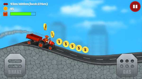 Hill Racing 3D: Uphill Rush screenshot 1