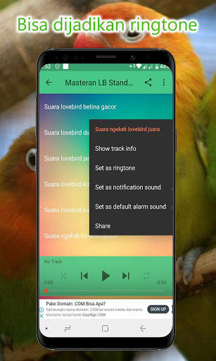 Masteran Lovebird Lengkap Offline screenshot 5